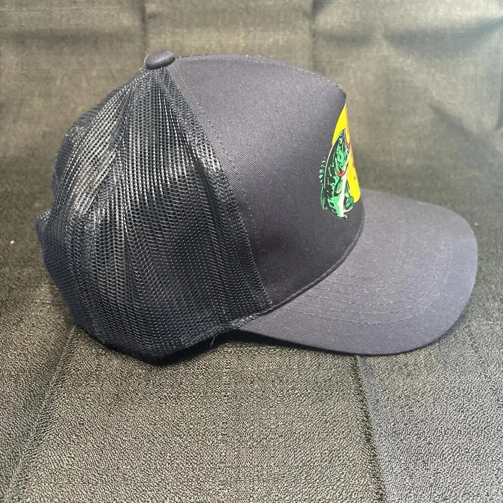 Bass Pro Shops Mesh Hat Cap Adjustable Snapback Trucker Fishing Baseball Outdoor - Picture 4 of 7